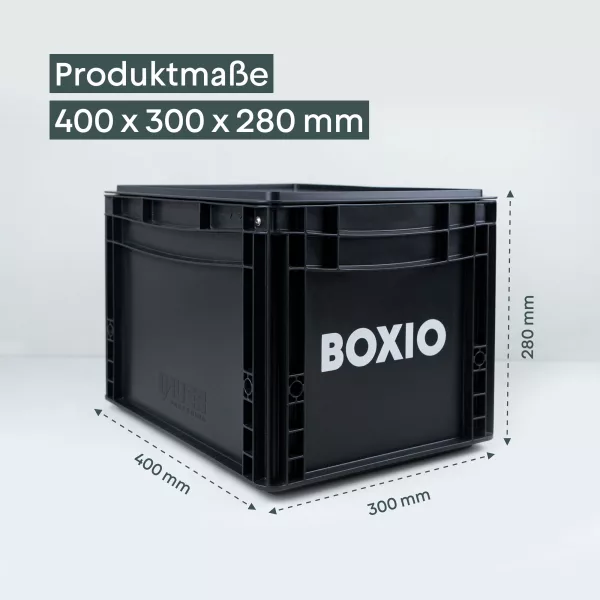 BOXIO Produktmaße