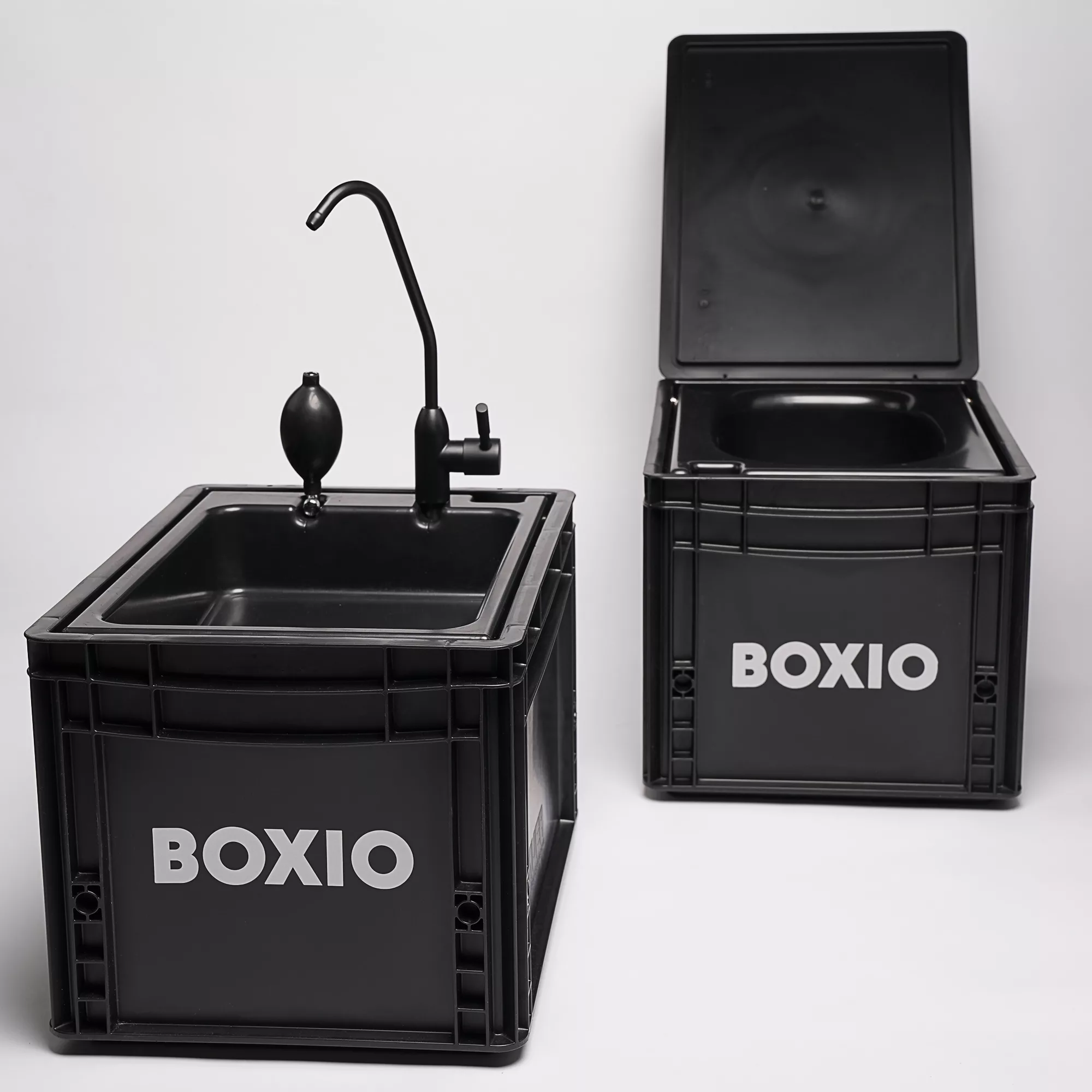 BOXIO - WASH PLUS - Waschbecken Starter Set - First Camper