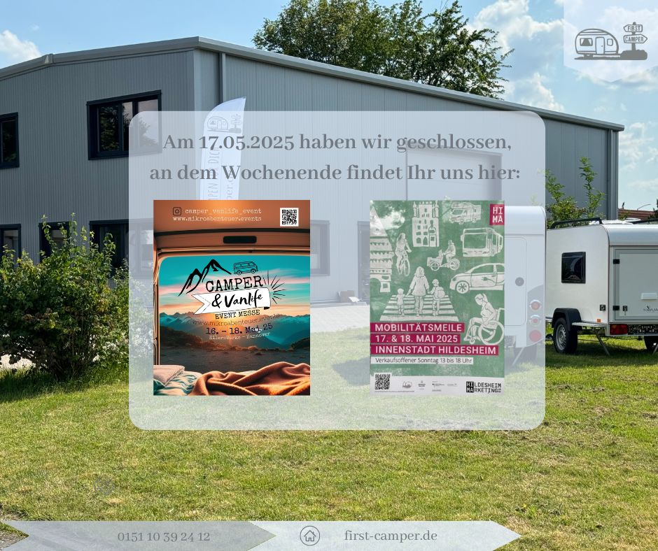 17.05.2025 geschlossen