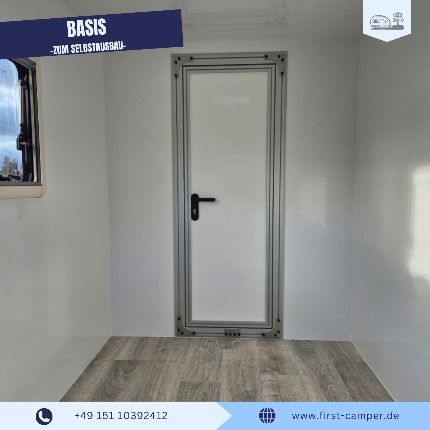 Medi Camper – leichter 750 kg Mini Wohnwagen als kompakter Camping Anhänger für Reisen mit Führerschein Klasse B