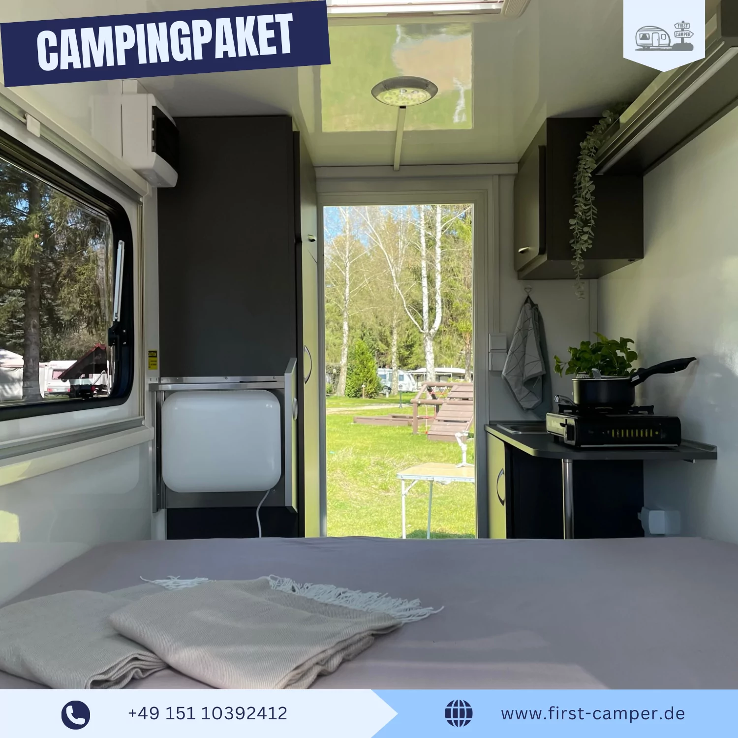 Medi Camper – Innenansicht