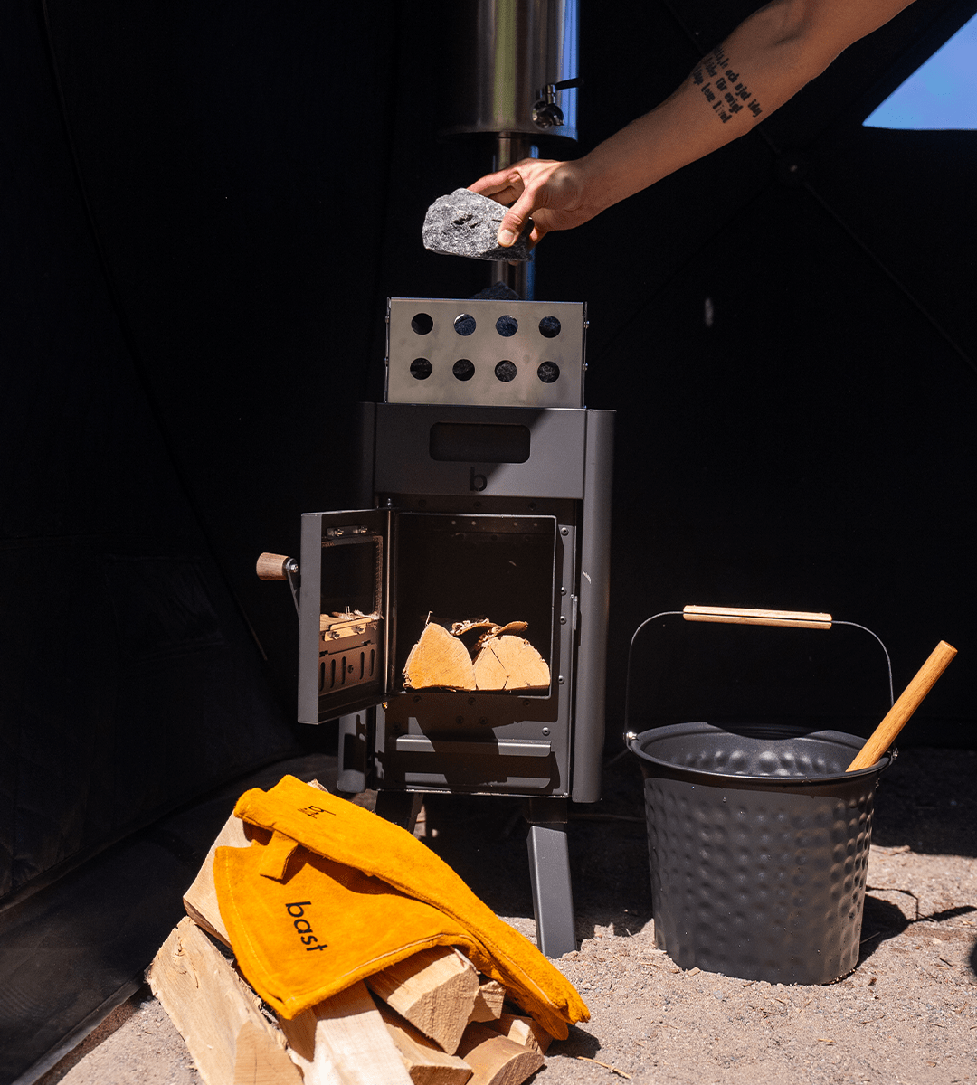 Mobile Sauna Näver Premium – Bild 3