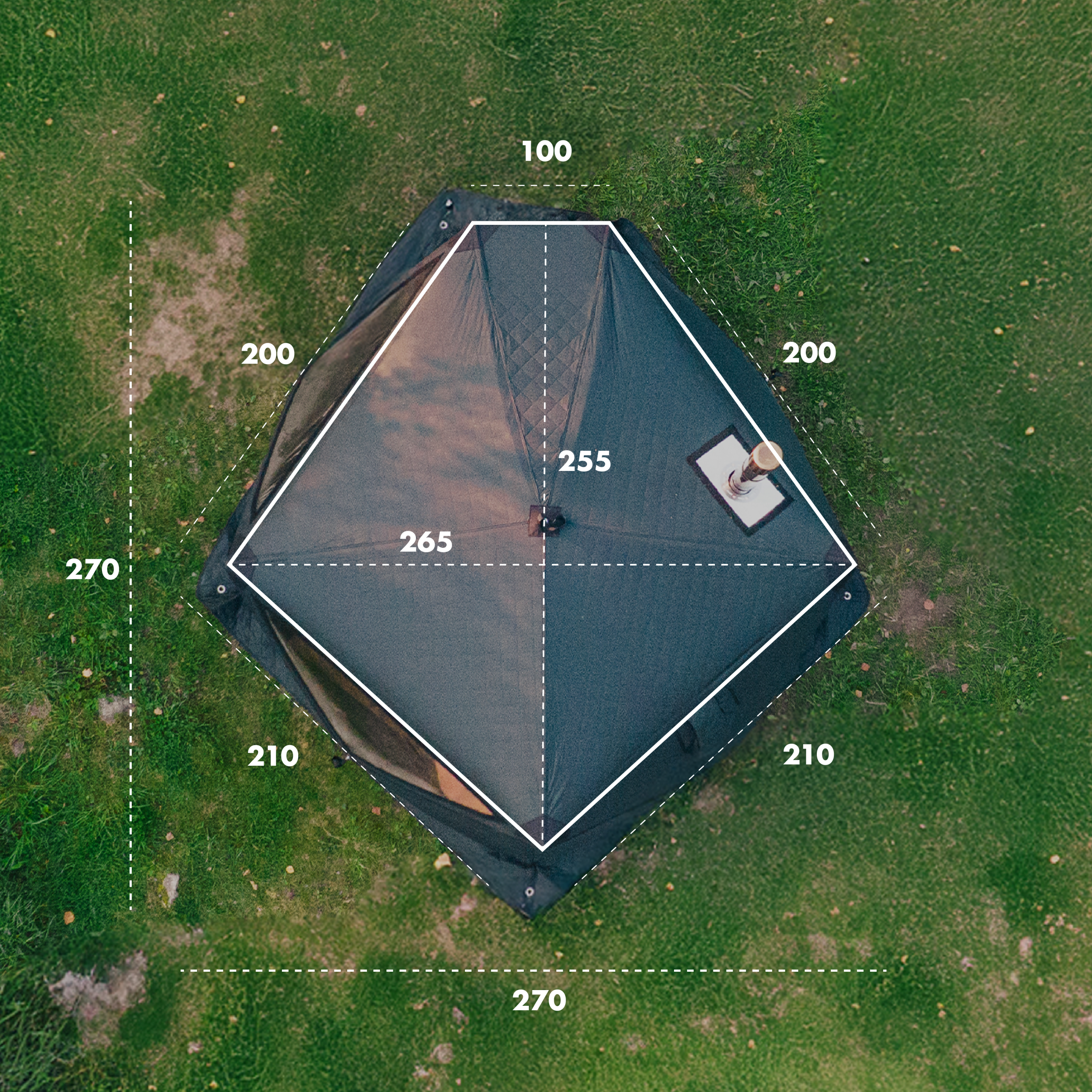 Mobile Sauna Näver Premium – Bild 4