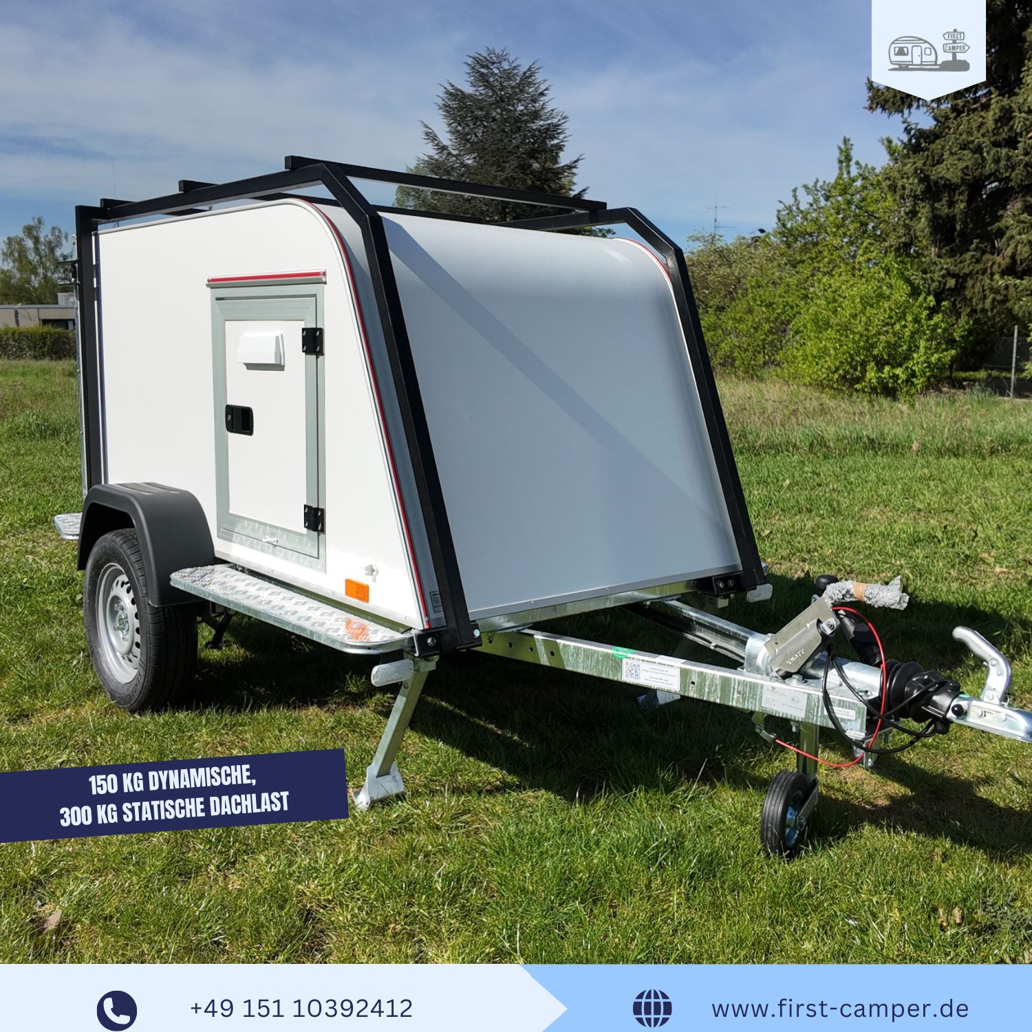 Nano Camper - Dachzeltanhänger - Seitentür 2