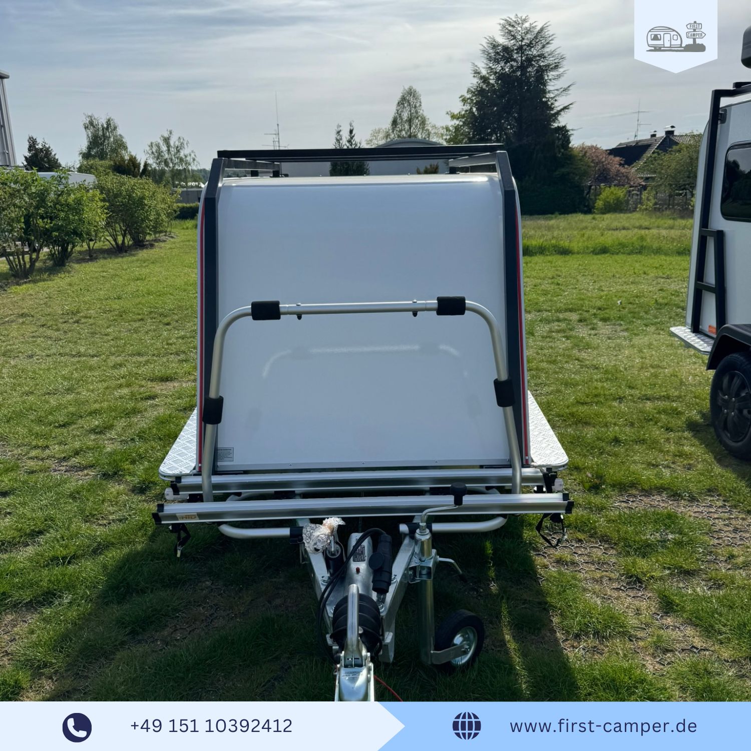 Nano Camper - dachzeltanhänger - fahrradträger
