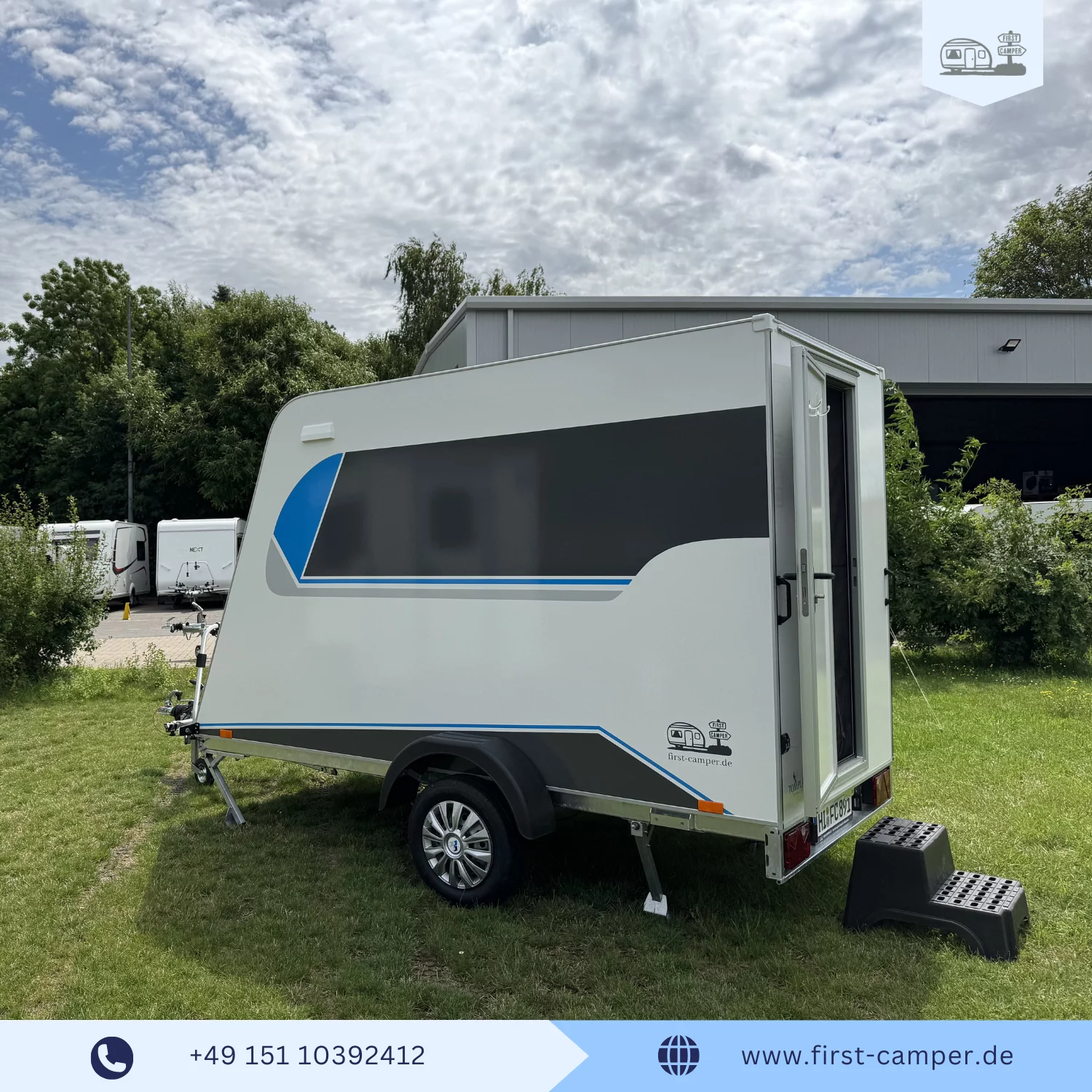 Kleiner Wohnwagen als 750 kg Anhänger von Medi Camper