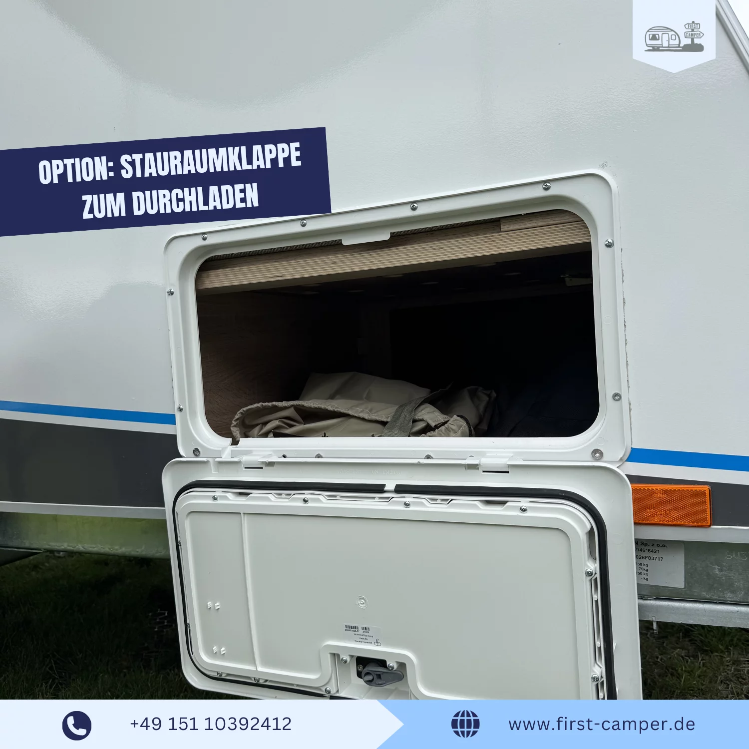 Mini Wohnwagen als 750 kg Anhänger im Freien kaufen und erleben